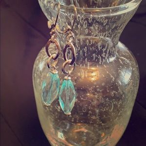 Cookie lee glass bead earrings